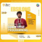 Advanced Competitive Programming Workshop